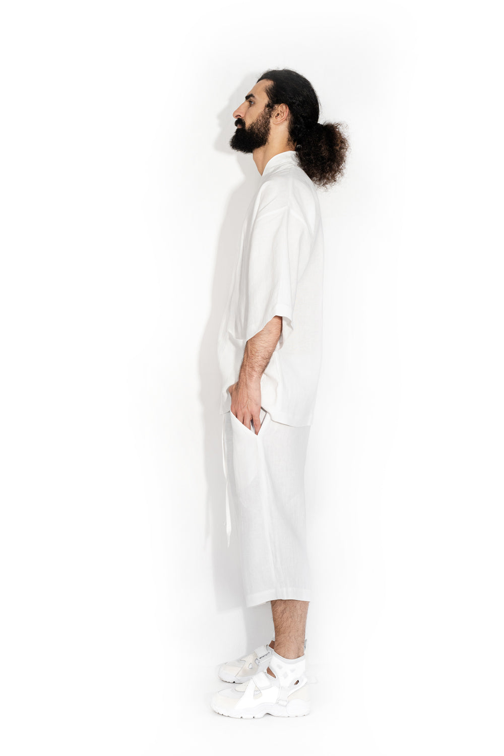 Linen shorts